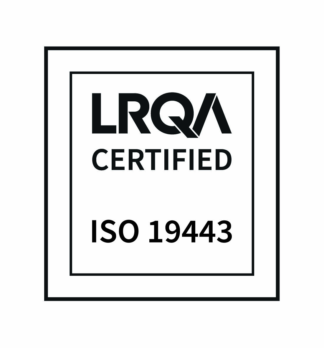 logo LRQA ISO 19443